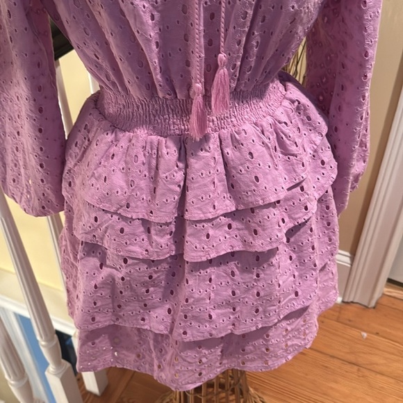 Cake for dinner purple eyelet dress - Picture 2 of 11